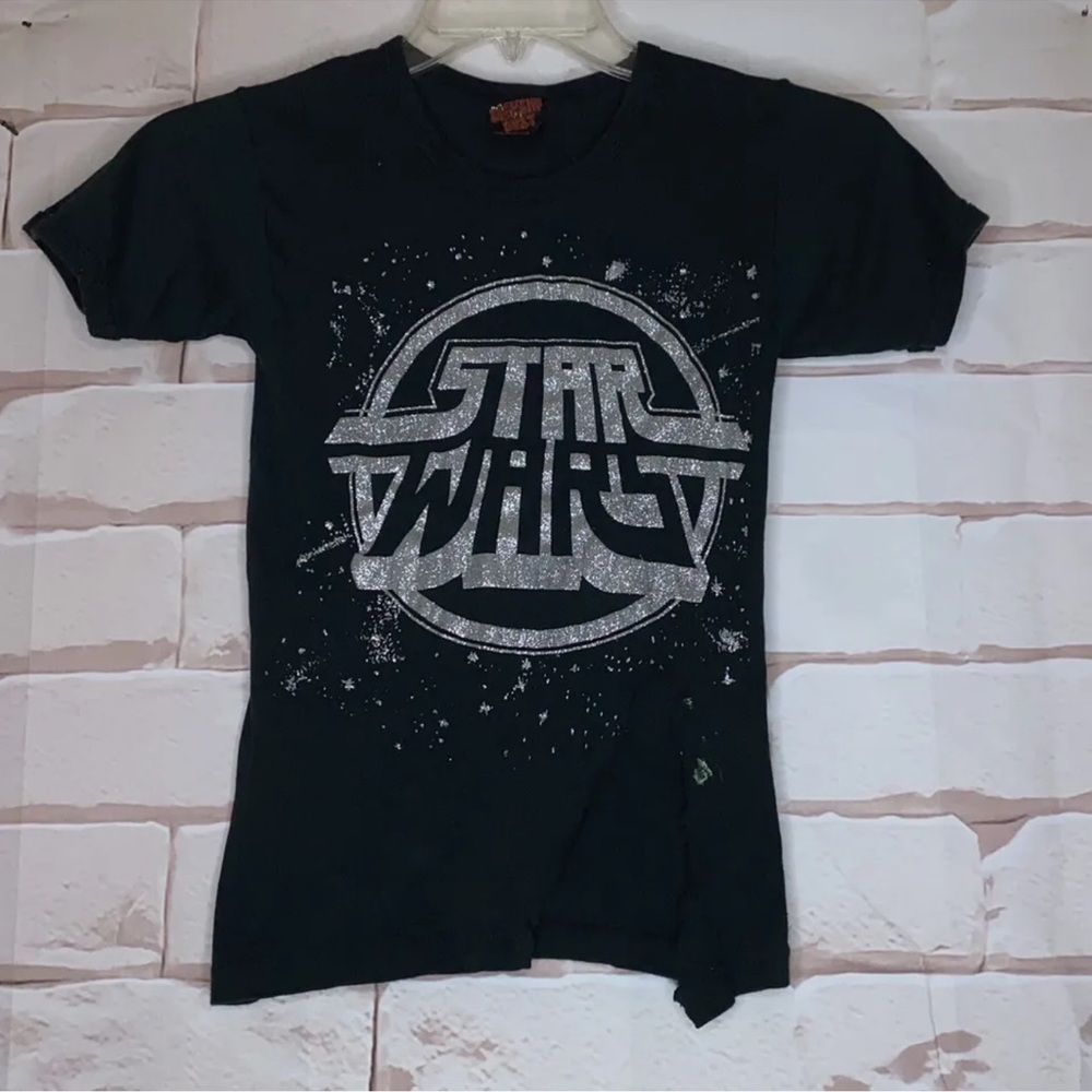 Vintage Diamond Dust Star Wars Distressed Thrashed Tee Size M